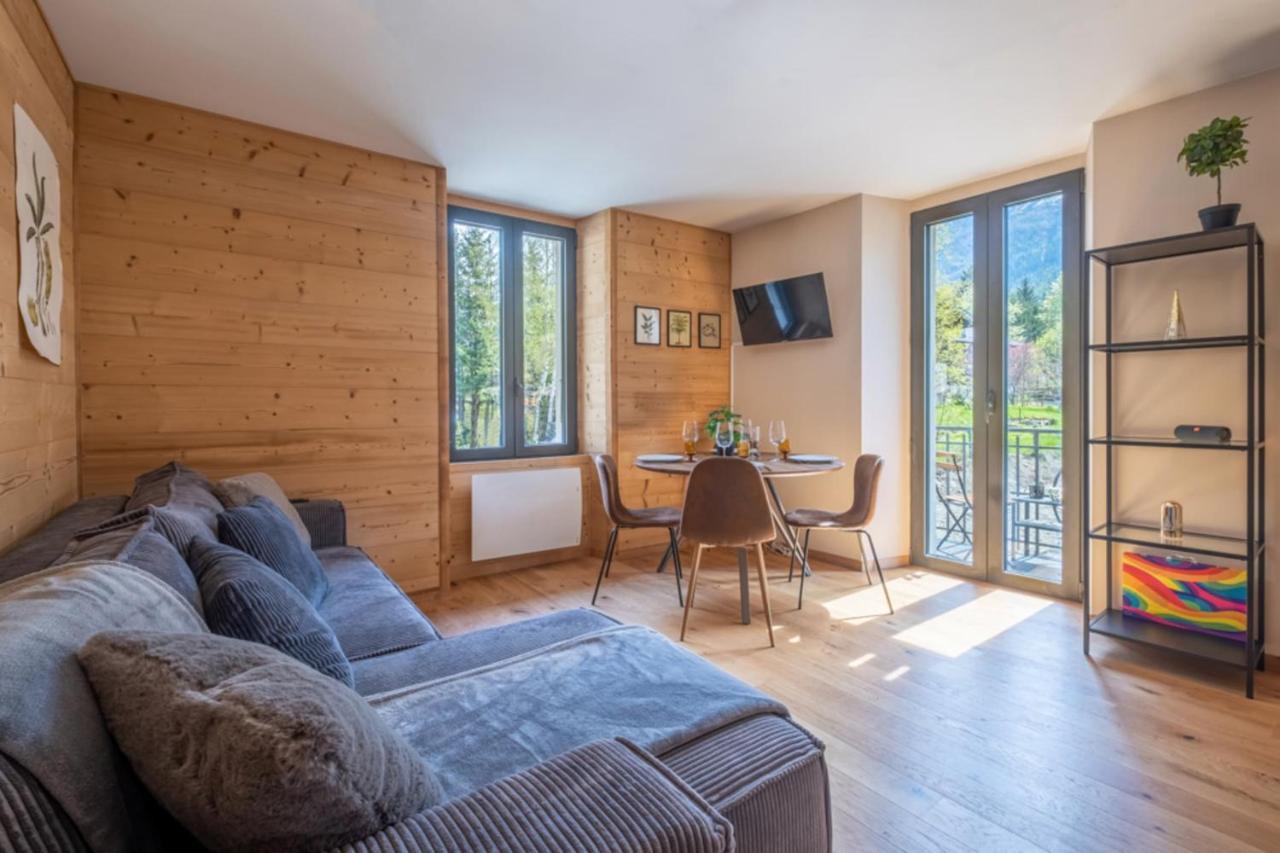 Newly Renovated Apartment With Mont Blanc View Chamonix Dış mekan fotoğraf