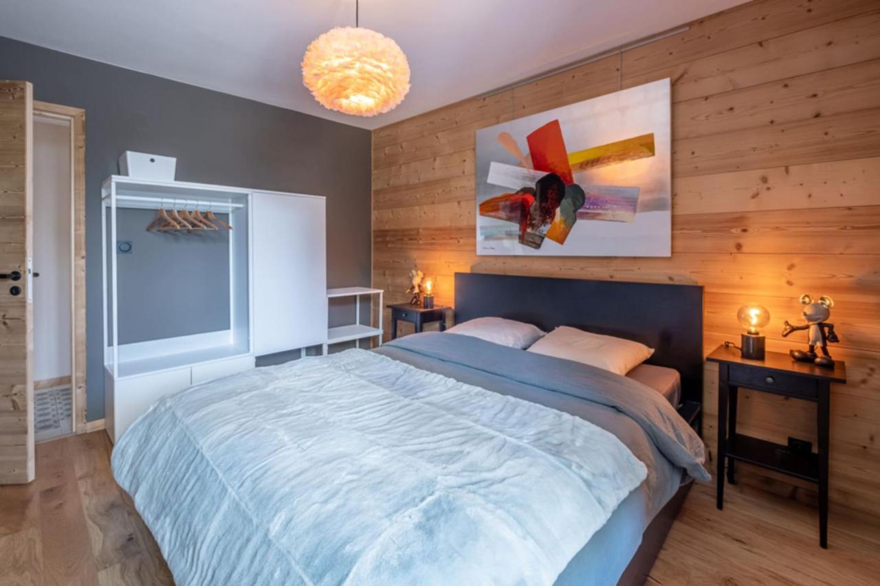 Newly Renovated Apartment With Mont Blanc View Chamonix Dış mekan fotoğraf
