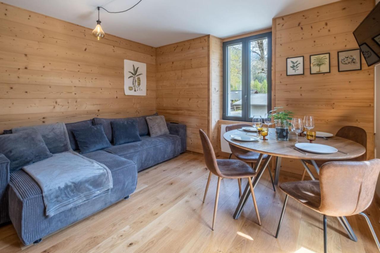 Newly Renovated Apartment With Mont Blanc View Chamonix Dış mekan fotoğraf
