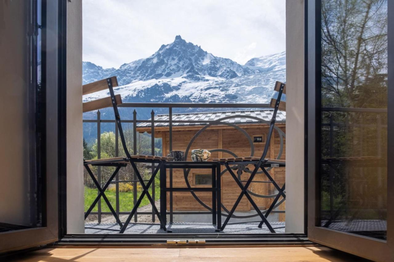 Newly Renovated Apartment With Mont Blanc View Chamonix Dış mekan fotoğraf